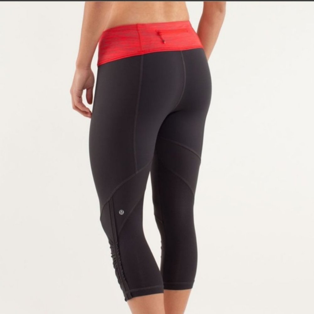 Lululemon Run For Your Life Crops Size 4